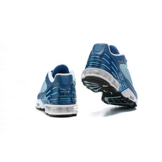 Air Max Plus 3 Men Sports Shoes Blue and White