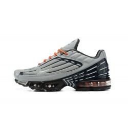 Air Max Plus 3 Men Sports Shoes Grey Orange and Black DM2560-001