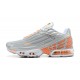 Air Max Plus 3 Men Sports Shoes Grey Orange and Silver