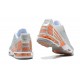 Air Max Plus 3 Men Sports Shoes Grey Orange and Silver