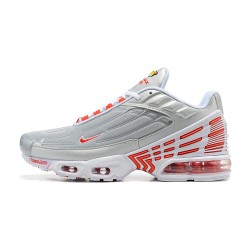 Air Max Plus 3 Men Sports Shoes Grey Silver and Red  CK5178-072