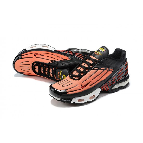 Air Max Plus 3 Men Sports Shoes Orange Black CD7005-001