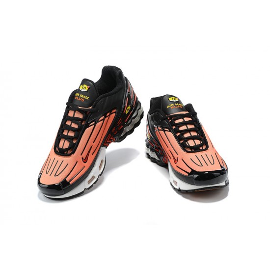 Air Max Plus 3 Men Sports Shoes Orange Black CD7005-001