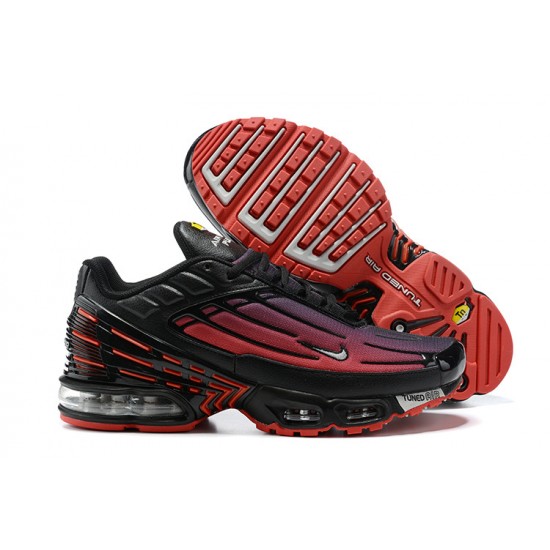 Air Max Plus 3 Men Sports Shoes Red Black CT1693-002