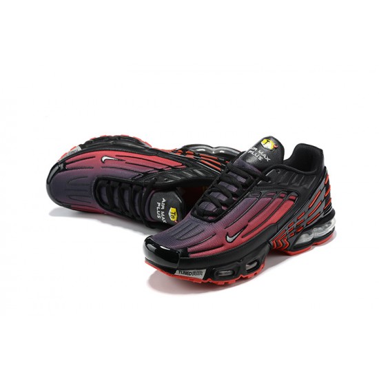 Air Max Plus 3 Men Sports Shoes Red Black CT1693-002