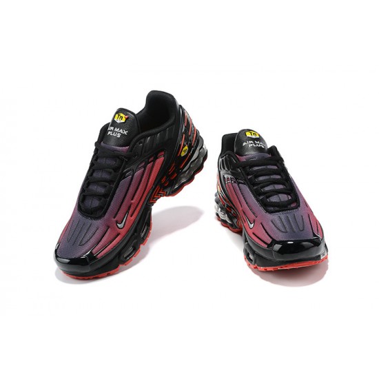 Air Max Plus 3 Men Sports Shoes Red Black CT1693-002