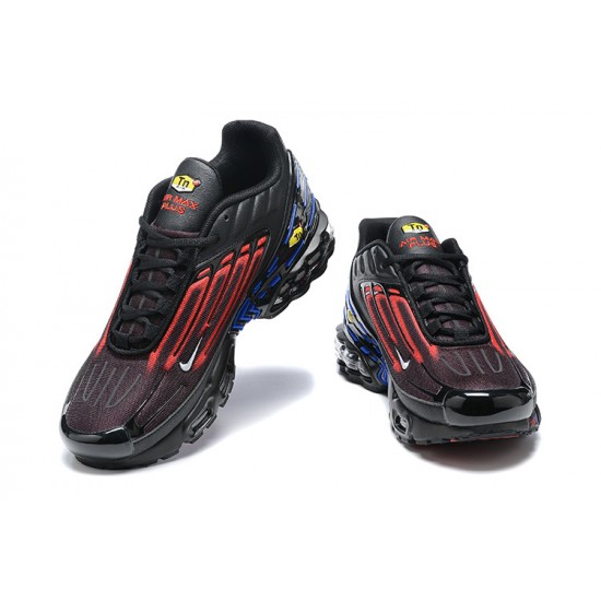 Air Max Plus 3 Men Sports Shoes Red Black FN7806-001