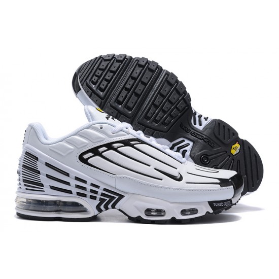 Air Max Plus 3 Men Sports Shoes White Black CK6716-100