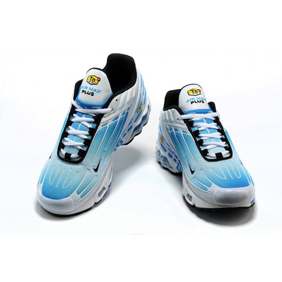 Air Max Plus 3 Men Sports Shoes White Blue CK6715-100