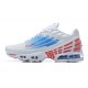 Air Max Plus 3 Men Sports Shoes White Blue and Red