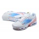 Air Max Plus 3 Men Sports Shoes White Blue and Red