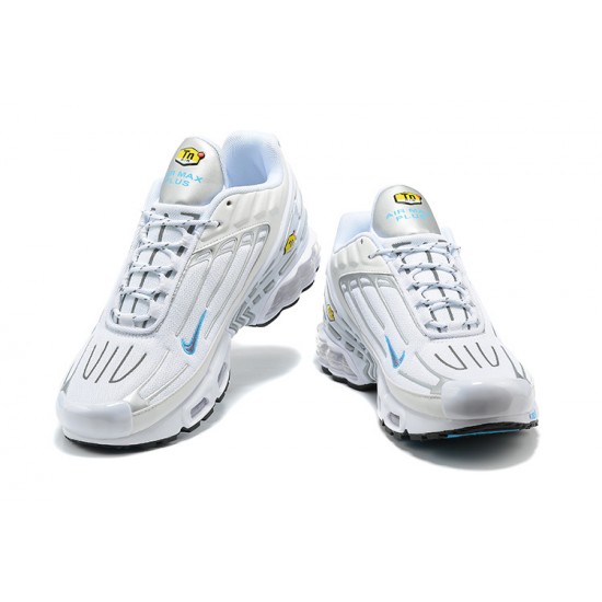 Air Max Plus 3 Men Sports Shoes White DR0140-100