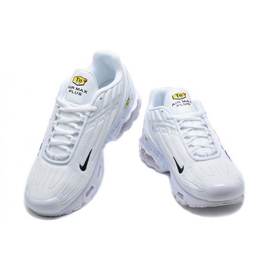 Air Max Plus 3 Men Sports Shoes White FJ4225-100