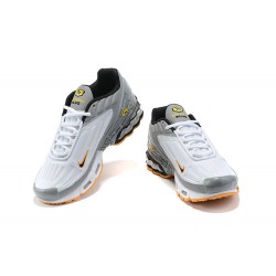 Air Max Plus 3 Men Sports Shoes White Grey and Orange