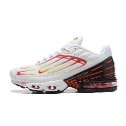 Air Max Plus 3 Men Sports Shoes White Red DX9263-100