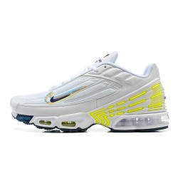 Air Max Plus 3 Men Sports Shoes White Yellow DV6823-100