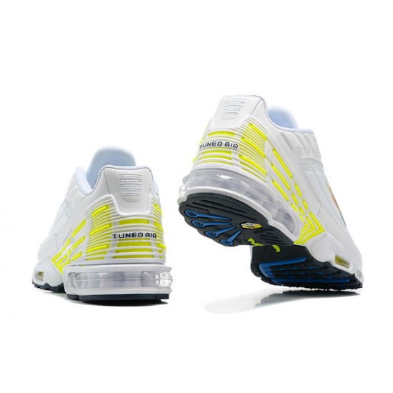 Air Max Plus 3 Men Sports Shoes White Yellow DV6823-100