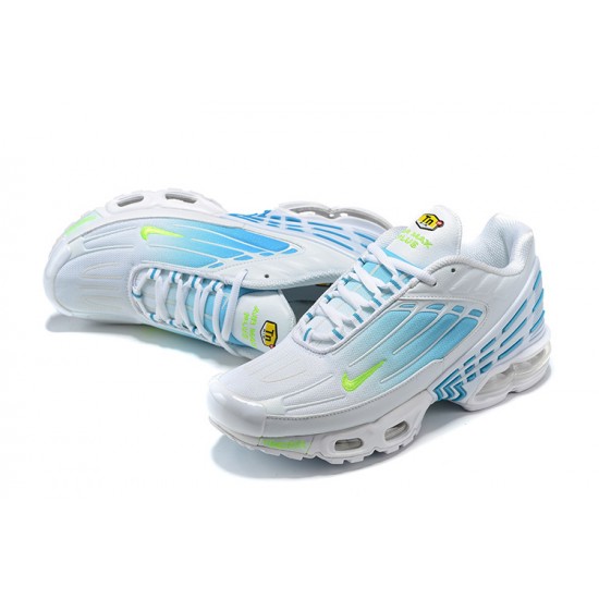 Air Max Plus 3 Women/Men Sports Shoes White Blue DM2835-100