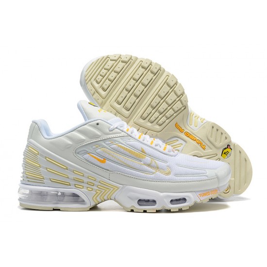 Air Max Plus 3 Women Sports Shoes White Beige DX2653-100