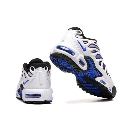 Air Max Plus Drift Men Sports Shoes White Blue and Black