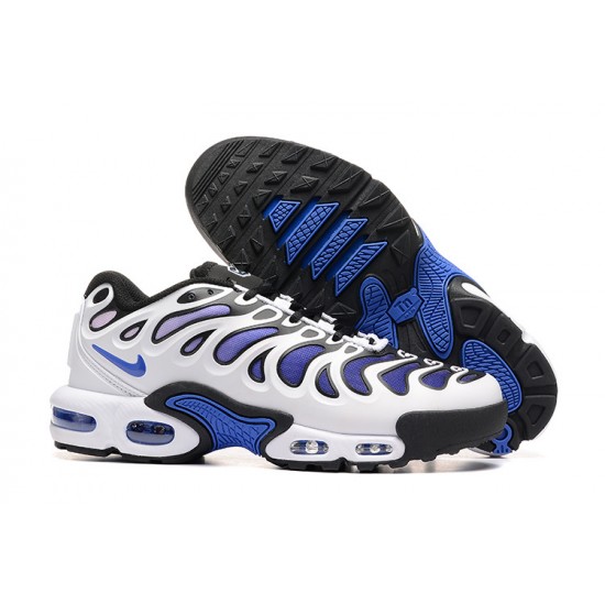 Air Max Plus Drift Men Sports Shoes White Blue and Black