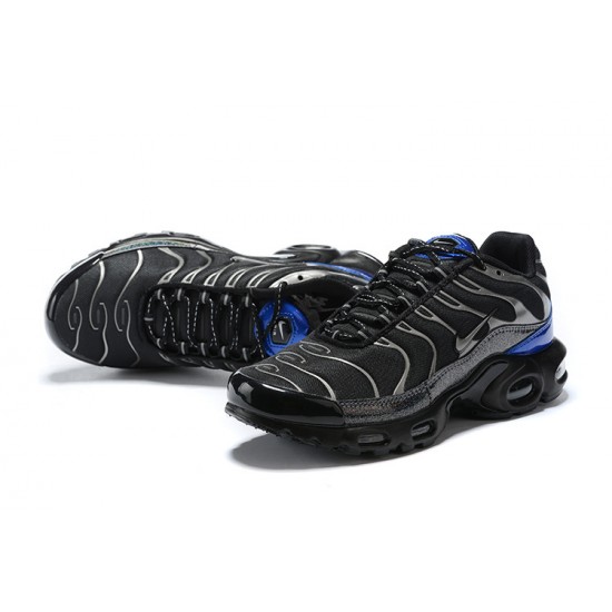 Air Max Plus Tn Men Sports Shoes Black Blue CW2646-001