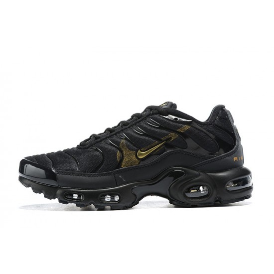 Air Max Plus Tn Men Sports Shoes Black Gold