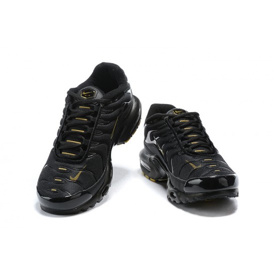 Air Max Plus Tn Men Sports Shoes Black Gold