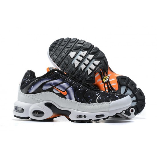 Air Max Plus Tn Men Sports Shoes Black Grey Supernova CW6019-001