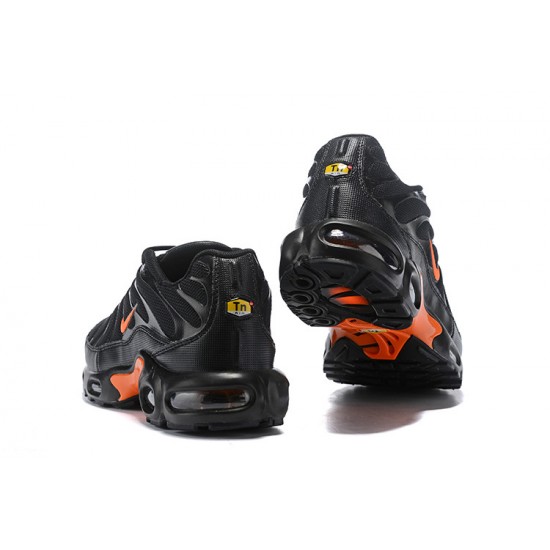 Air Max Plus Tn Men Sports Shoes Black Orange