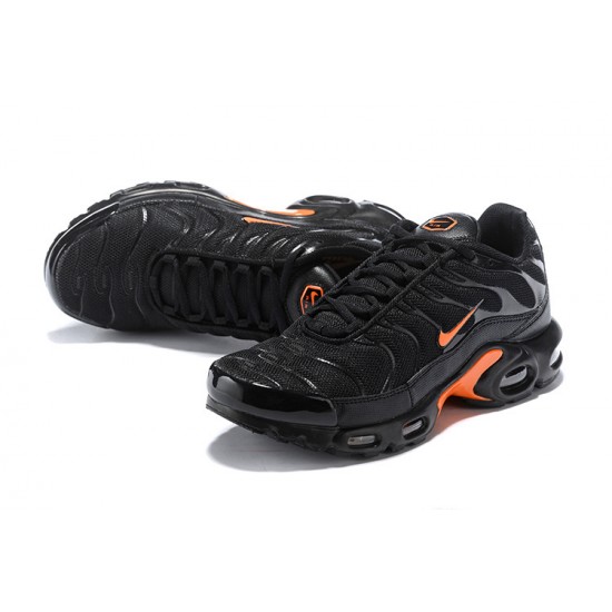 Air Max Plus Tn Men Sports Shoes Black Orange