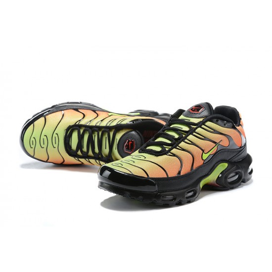 Air Max Plus Tn Men Sports Shoes Black Yellow AQ9979-001