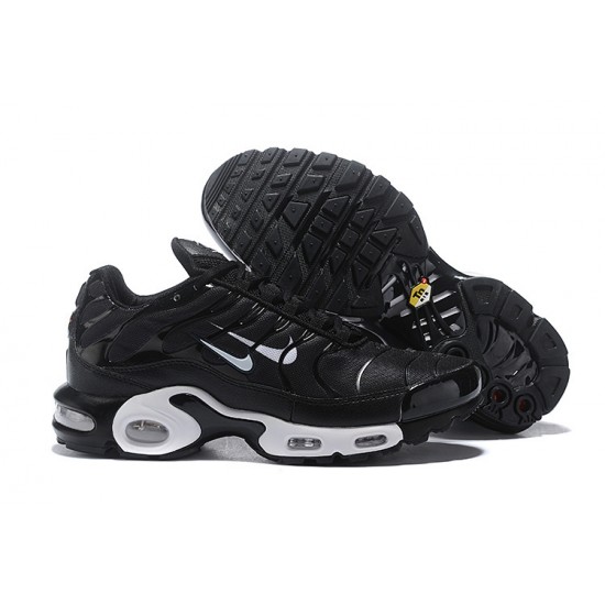 Air Max Plus Tn Men Sports Shoes Black and White