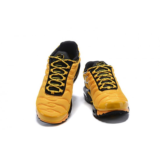 Air Max Plus Tn Men Sports Shoes Frequency Pack Yellow Black AV7940-700