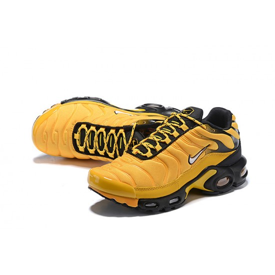 Air Max Plus Tn Men Sports Shoes Frequency Pack Yellow Black AV7940-700