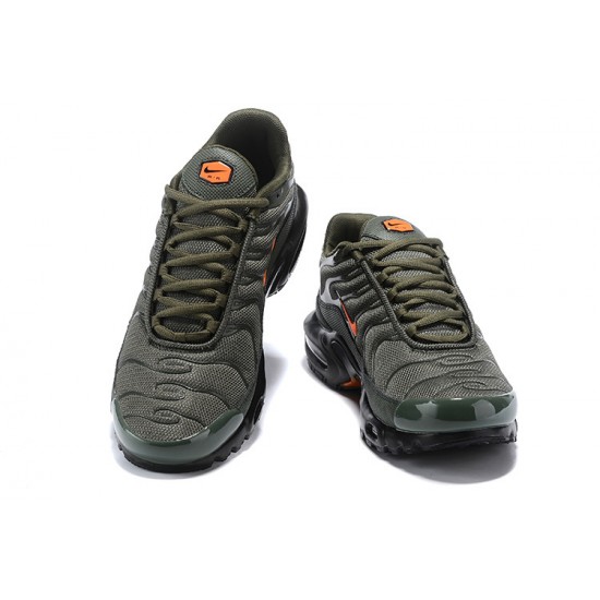 Air Max Plus Tn Men Sports Shoes Green Orange