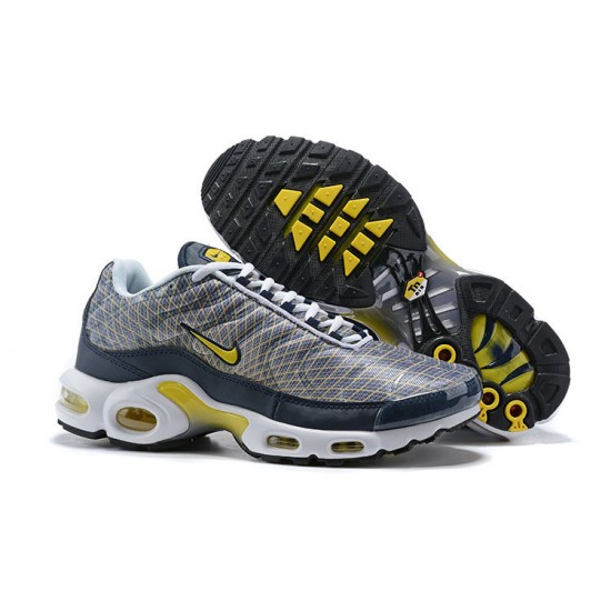 Air Max Plus Tn Men Sports Shoes Grey Yellow BV1983-500