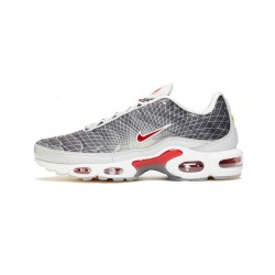 Air Max Plus Tn Men Sports Shoes Grey and White