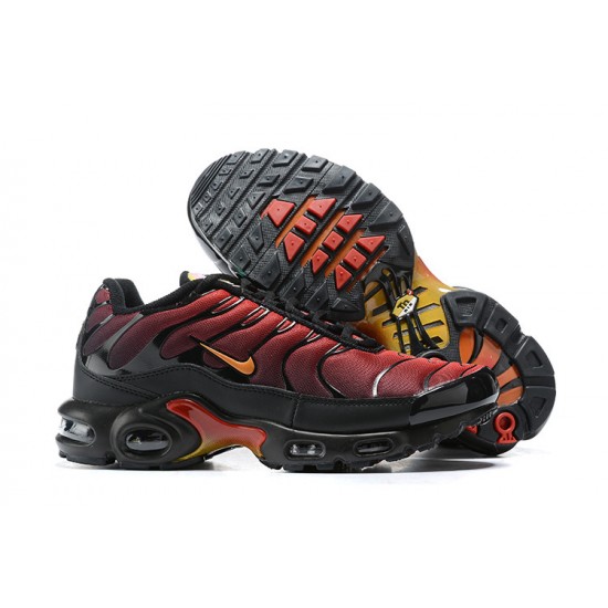 Air Max Plus Tn Men Sports Shoes Magma Pack Black Red CV1636-002