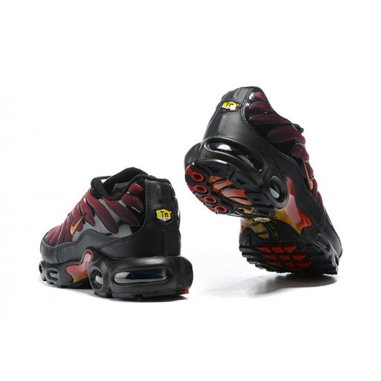 Air Max Plus Tn Men Sports Shoes Magma Pack Black Red CV1636-002