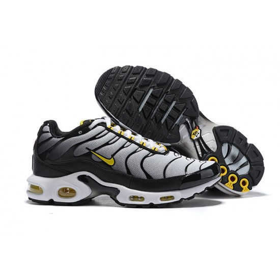 Air Max Plus Tn Men Sports Shoes QS Black Yellow CI2299-002