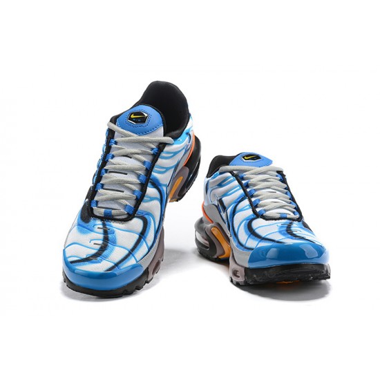 Air Max Plus Tn Men Sports Shoes QS White Blue 815994-400