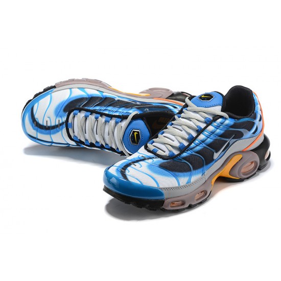 Air Max Plus Tn Men Sports Shoes QS White Blue 815994-400