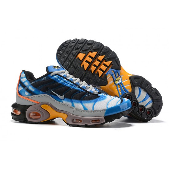 Air Max Plus Tn Men Sports Shoes QS White Blue 815994-400