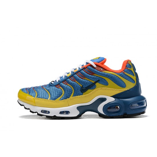 Air Max Plus Tn Men Sports Shoes SE CJ9987-600 Blue Yellow