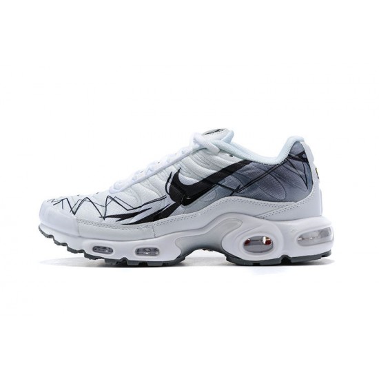 Air Max Plus Tn Men Sports Shoes White Black BV1983-100