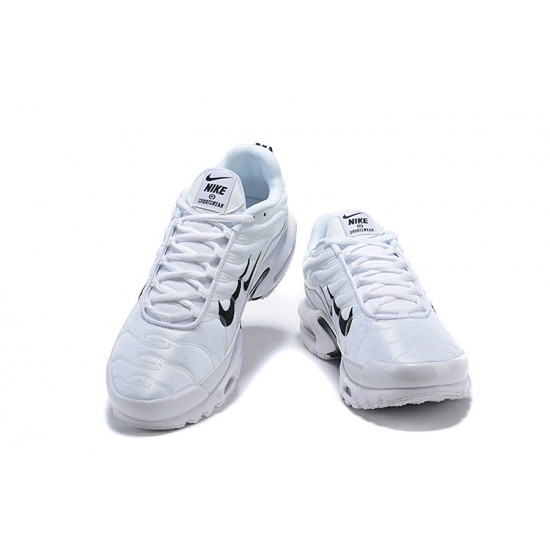 Air Max Plus Tn Men Sports Shoes White Black