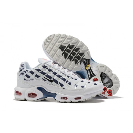 Air Max Plus Tn Men Sports Shoes White Blue CI9103-100