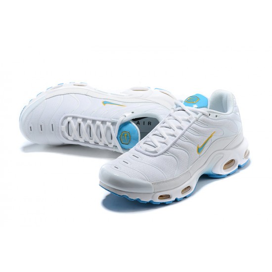 Air Max Plus Tn Men Sports Shoes White Blue