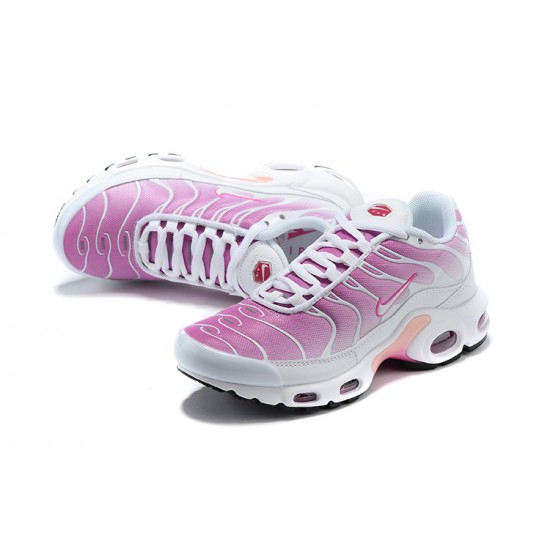 Air Max Plus Tn Women Sports Shoes Pink White CZ7931-100